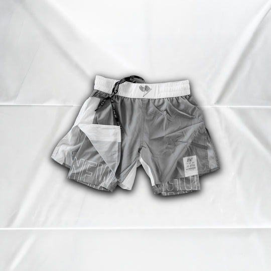 Unranked Grappling Shorts - Steel - Back