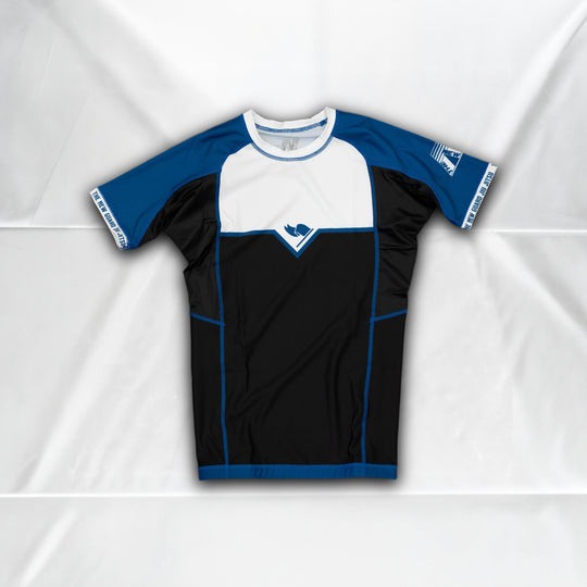 Unranked Rashguard - Blue - Front