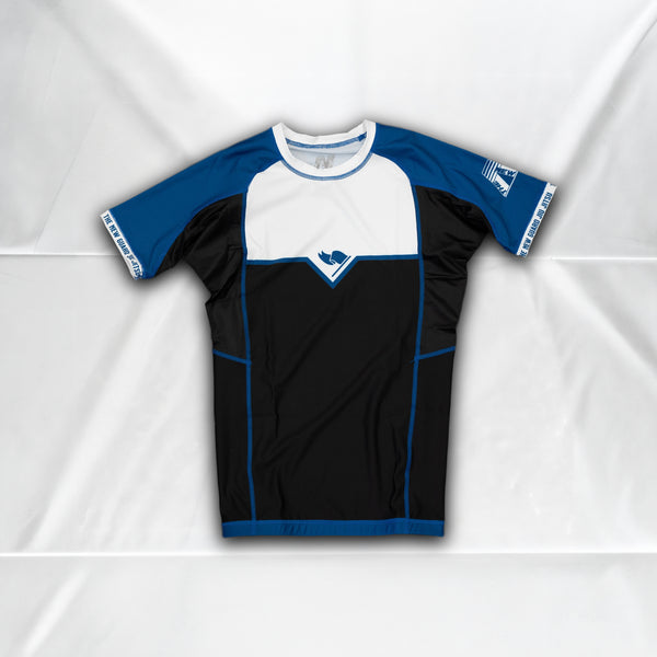 Unranked Rashguard - Blue - Front