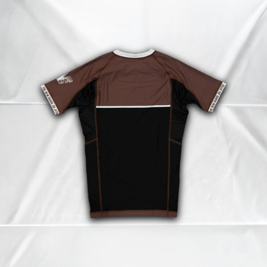 Unranked Rashguard - Brown - Back