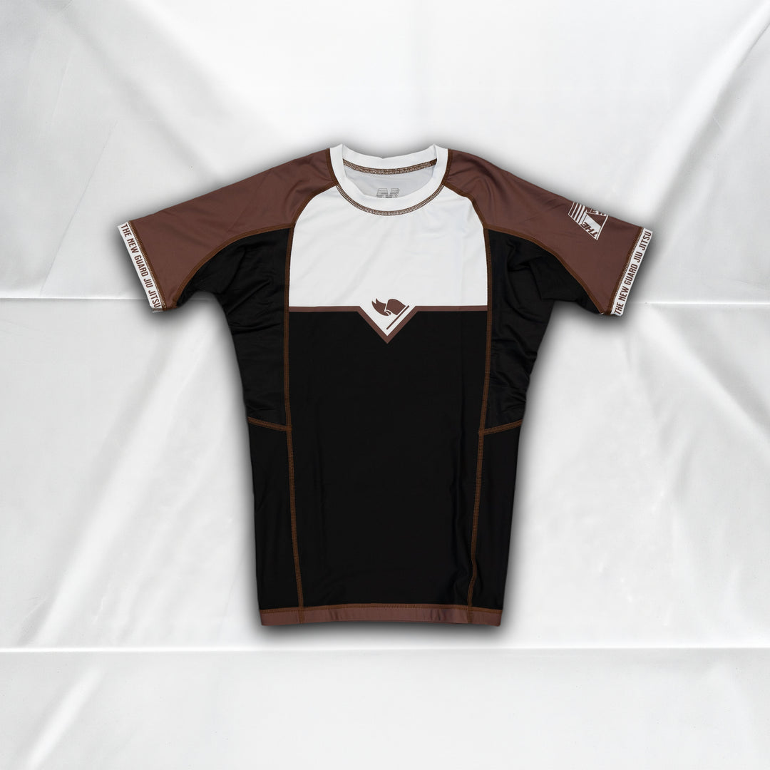 Unranked Rashguard - Brown - Front