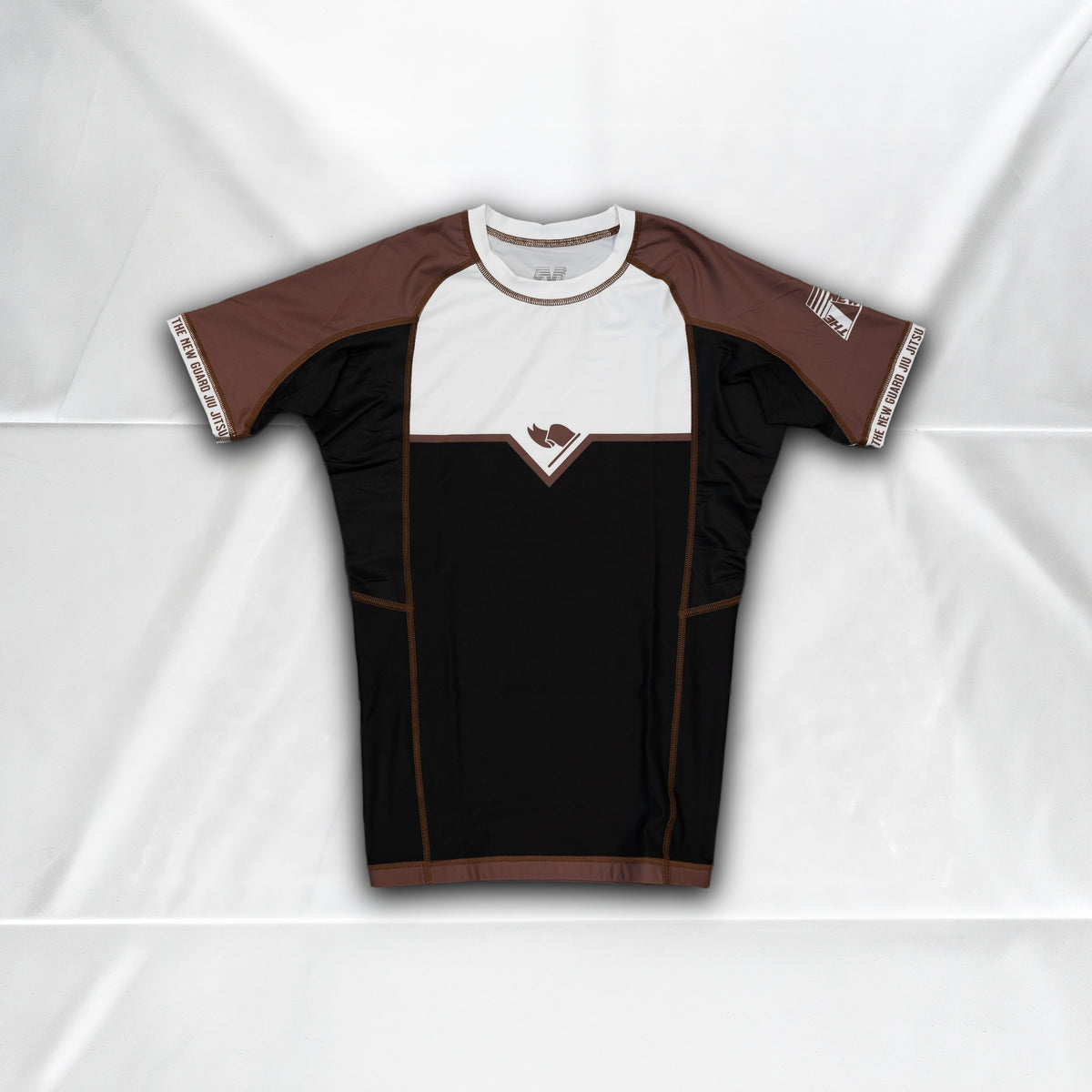 Unranked Rashguard - Brown - Front