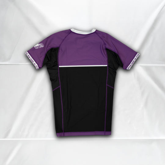 Unranked Rashguard - Purple - Back