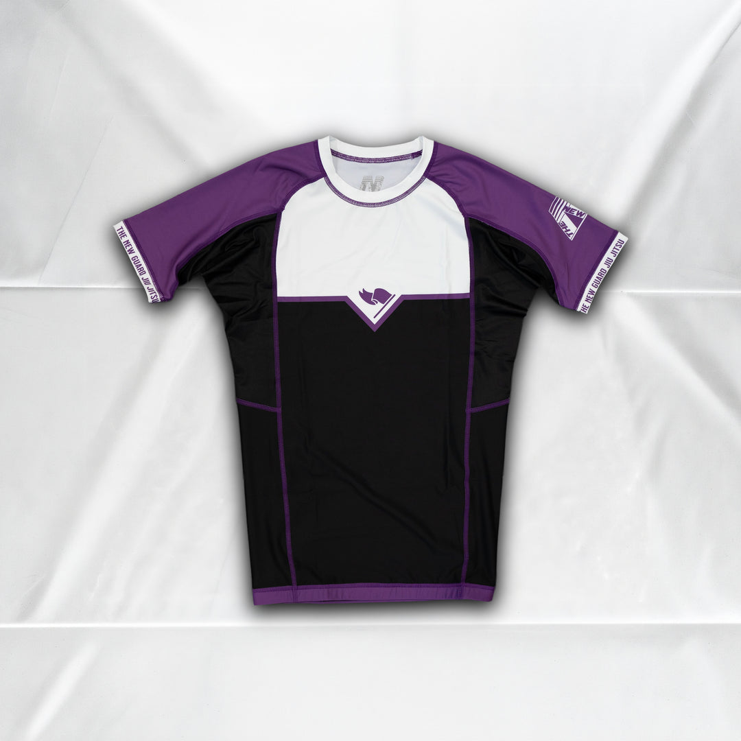 Unranked Rashguard - Purple - Front