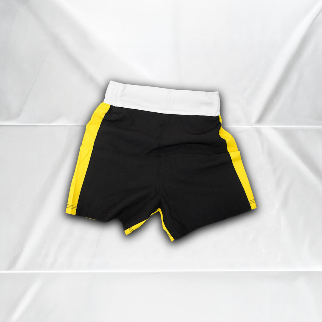 Youth Battle Armour Shorts - Banana - Back