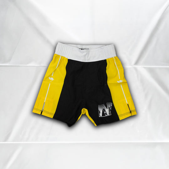 Youth Battle Armour Shorts - Banana - Front