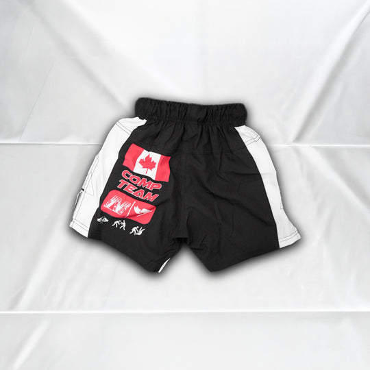 Youth Competition Team Shorts - Red - Back