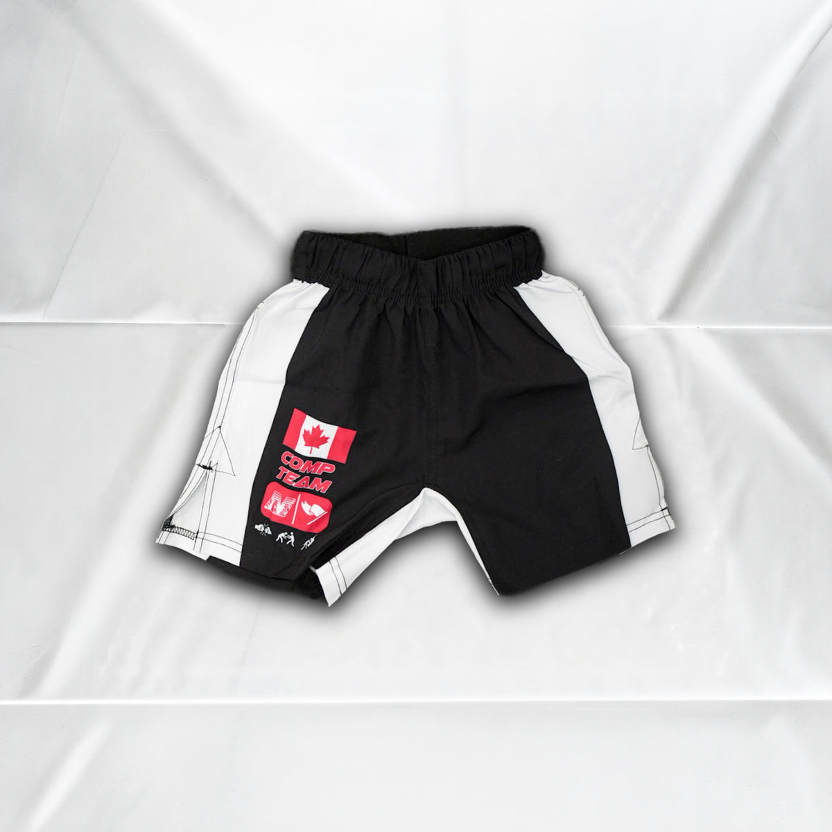 Youth Competition Team Shorts - Red - Front