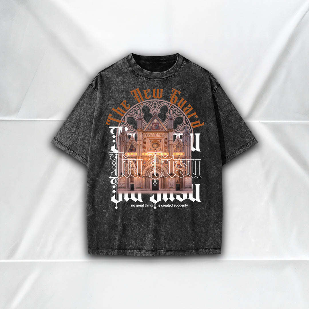 Youth Dyed T Shirt - Cathedral - Front
