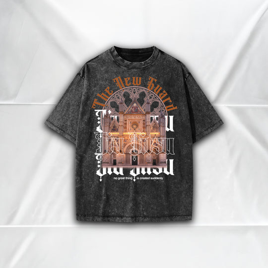 Youth Dyed T Shirt - Cathedral - Front