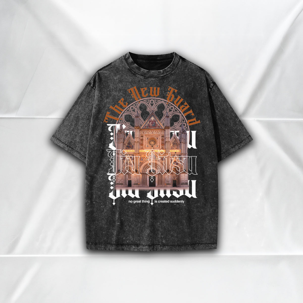 Youth Dyed T Shirt - Cathedral - Front