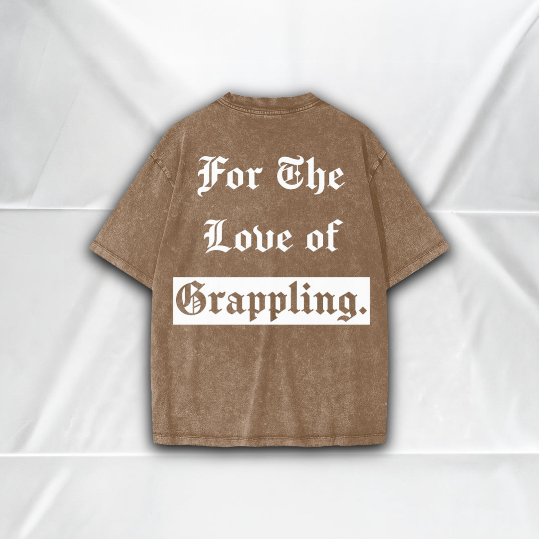 Youth Dyed T Shirt - FTLOG - Coffee - Back