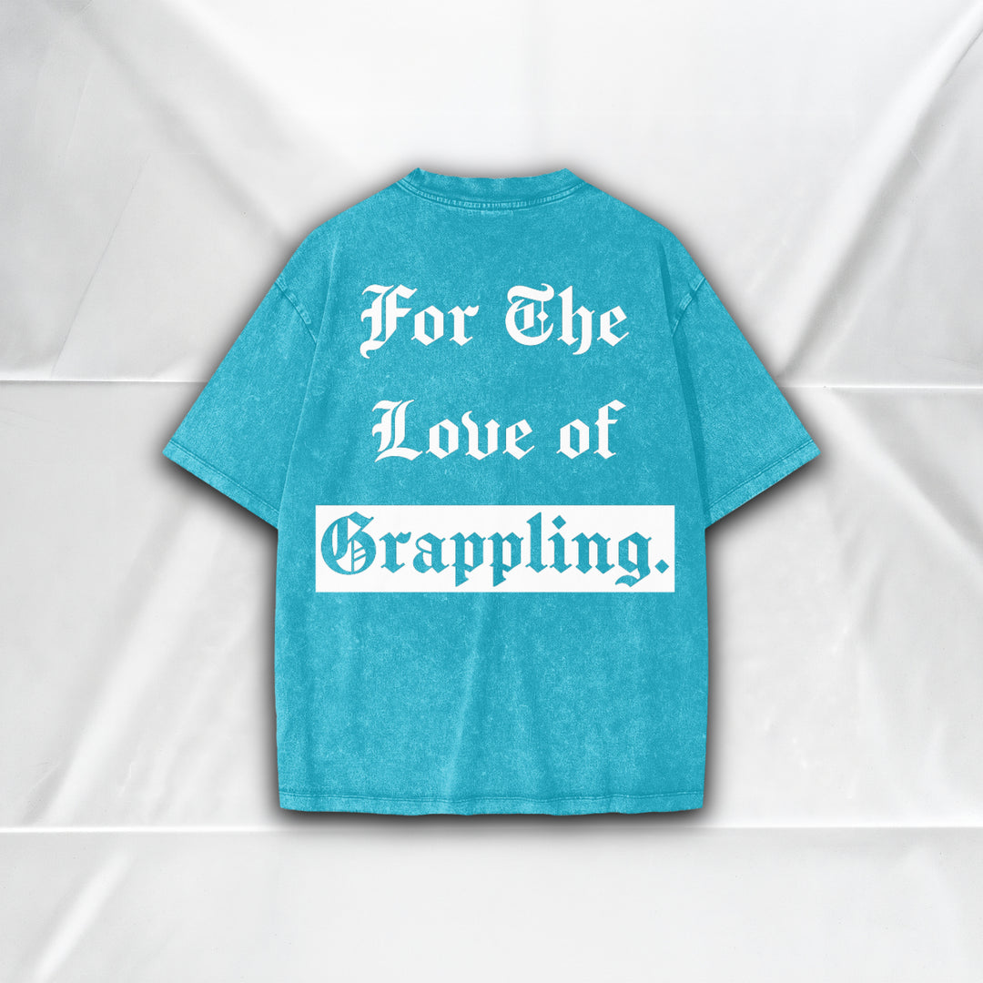 Youth Dyed T Shirt - FTLOG - Teal - Back