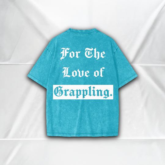 Youth Dyed T Shirt - FTLOG - Teal - Back