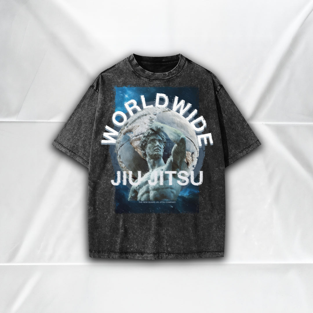 Youth Dyed T Shirt - Worldwide - Front