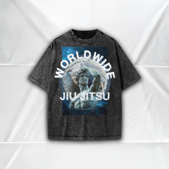 Youth Dyed T Shirt - Worldwide - Front